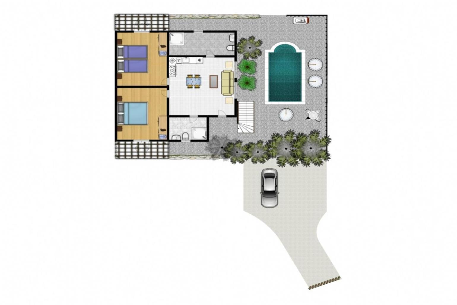 Villa Aris Gimari Ngoại thất bức ảnh
